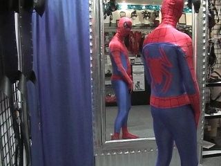 Sucking Spiderman